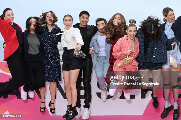 Carole Della Valle, Shirley Monsarrat, Lucie Fagedet, Flavie Delangle, Abdallah Charki, Sohan Pague, Jade Pedri, Louise Malek, Zoé Garcia and Owlle...