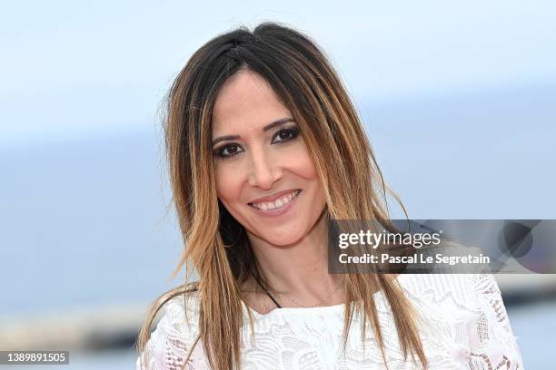 Fabienne Carat attends the "Section De Recherches" photocall during the 5th Canneseries Festival on April 06, 2022 in Cannes, France.