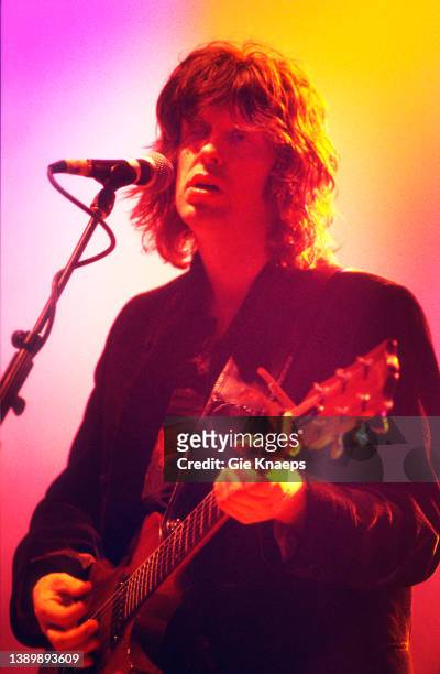 The Waterboys, Mike Scott, Dranouter Folk Festival, Dranouter, Belgium, 5th August 2001.