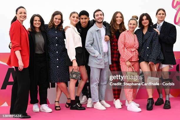 Carole Della Valle, Shirley Monsarrat, Lucie Fagedet, Flavie Delangle, Abdallah Charki, Sohan Pague, Jade Pedri, Louise Malek, Zoé Garcia and Owlle...