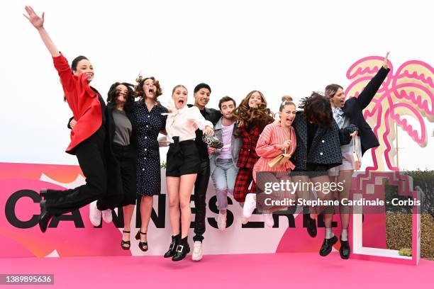 Carole Della Valle, Shirley Monsarrat, Lucie Fagedet, Flavie Delangle, Abdallah Charki, Sohan Pague, Jade Pedri, Louise Malek, Zoé Garcia and Owlle...