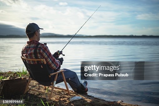 Fishing in the lake Fishing in the lake