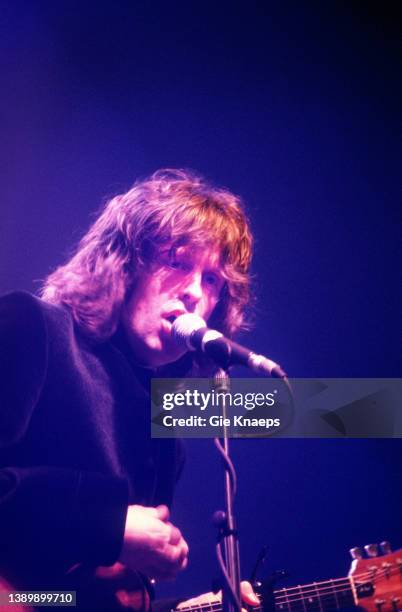 The Waterboys, Mike Scott, Dranouter Folk Festival, Dranouter, Belgium, 5th August 2001.