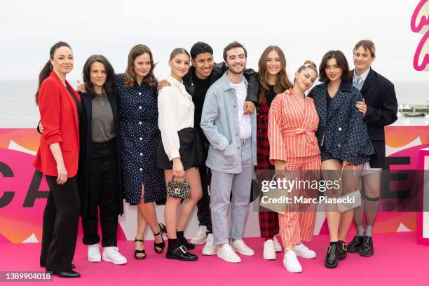 Carole Della Valle, Shirley Monsarrat, Lucie Fagedet, Flavie Delangle, Abdallah Charki, Sohan Pague, Jade Pedri, Louise Malek, Zoe Garcia and Owlle...