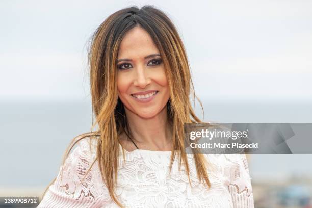 Fabienne Carat attends the "Section De Recherches" photocall during the 5th Canneseries Festival on April 06, 2022 in Cannes, France.