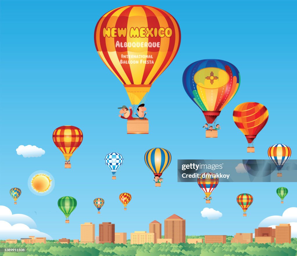 Albuquerque, hot air balloon festival