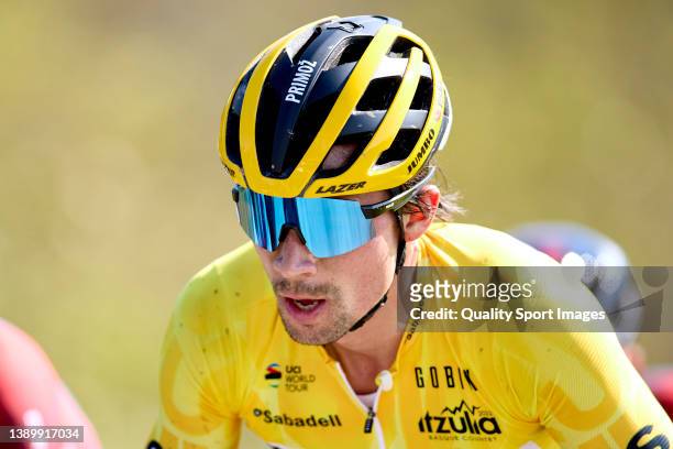Primoz Roglic of Jumbo-Visma rides during the 61st Itzulia Basque Country 2022 - Stage 3 a 181,7km stage from Llodio to Amurrio on April 06, 2022 in...