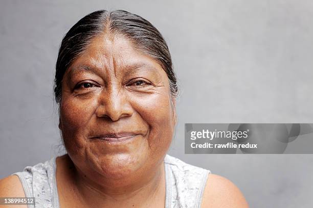 portrait of a mexican woman. - person of colour stock pictures, royalty-free photos & images