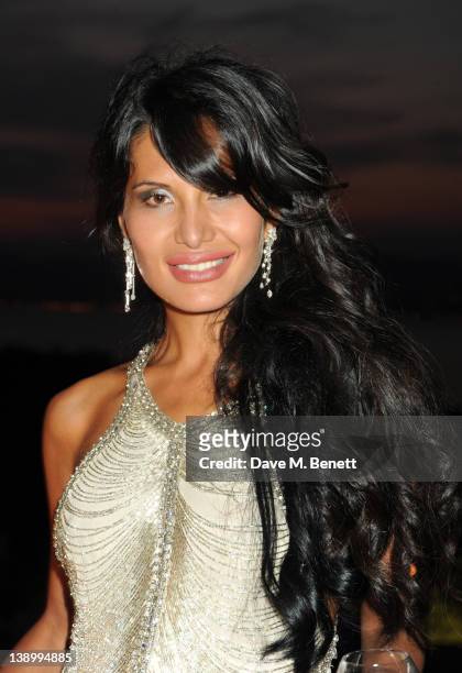 Goga Ashkenazi attends her Summer Party at her Villa on July 16, 2010 in St Tropez,France.