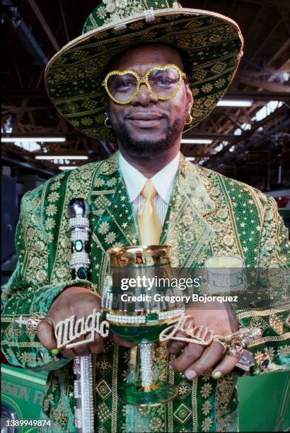 American pimp Don "Magic" Juan in February, 2005 in Culver City, California.