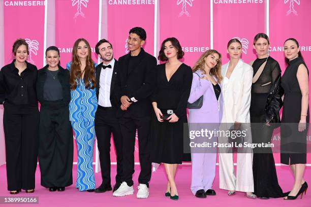 Lucie Fagedet, Shirley Monsarrat, Jade Pedri, Sohan Pague, Abdallah Charki, Zoé Garcia, Louise Malek, Flavie Delangle, Owlle and Carole Della Valle...