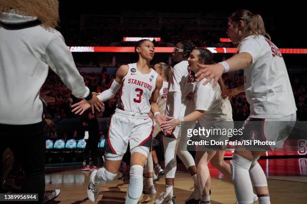 Anna Wilson of Stanford during a game between UConn and Stanford University at Target Center on April 1, 2022 in Minneapolis, Minnesota.