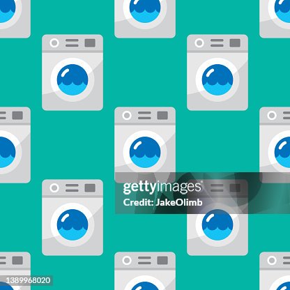 Washing Machine Pattern Flat Washing Machine Pattern Flat