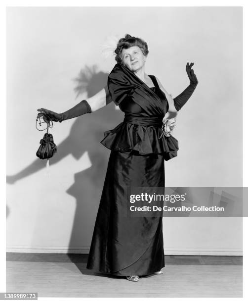 Actress Marjorie Main as 'Ma Kettle' in a publicity shot from the movie 'Ma and Pa Kettle on Vacation' United States.