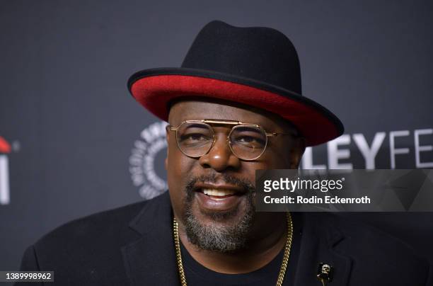 Cedric the Entertainer attends the premiere of "Ghosts" and "The Neighborhood" during the 39th annual PaleyFest LA at Dolby Theatre on April 06, 2022...