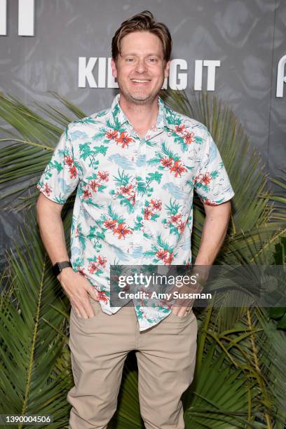 Tim Heidecker attends an exclusive screening and cocktail party celebrating the upcoming premiere of "Killing It", hosted by Peacock at Casita...