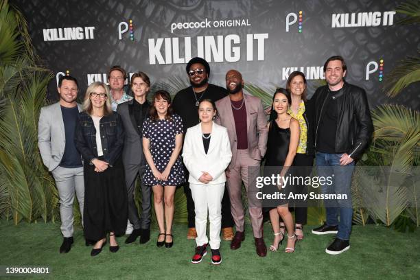 Mark Schulman, Erin Underhill, President, Universal Television, Tim Heidecker, Wyatt Walter, Claudia O'Doherty, Craig Robinson, Jet Miller, Rell...