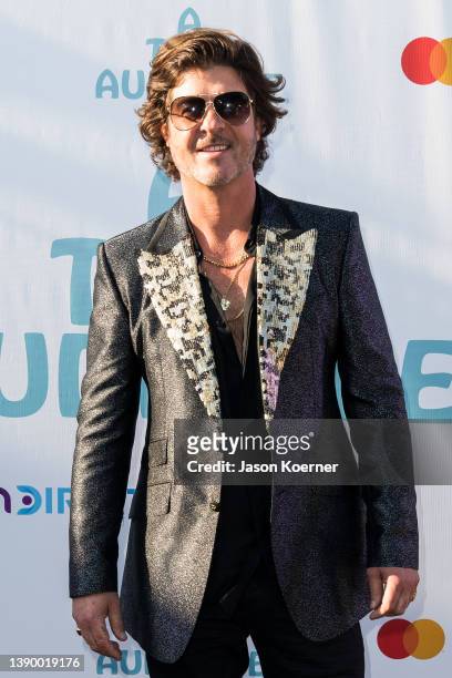 Singer-Songwriter Robin Thicke attends "A Tiny Audience" Season 3 Premiere at Little River Studios on April 06, 2022 in Miami, Florida.