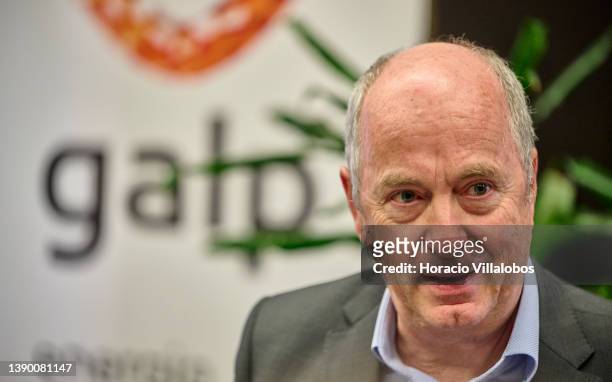 Galp CEO Andy Brown analyzes the current situation and future of the energy sector during a meeting with members of AIEP- Foreign Press Association...
