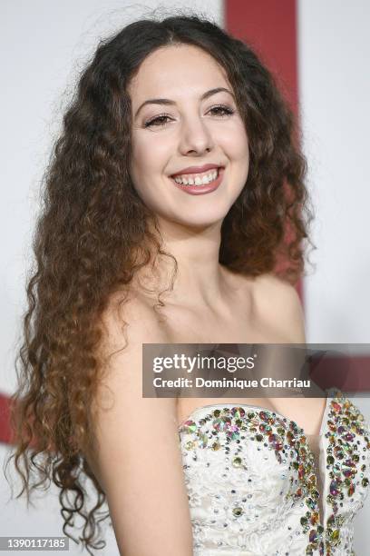 Lucy Dimitrova attends the Spring Lyrical Gala at Opera Garnier on April 06, 2022 in Paris, France.