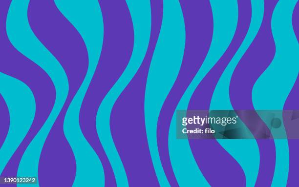 stockillustraties, clipart, cartoons en iconen met smooth flow wave ripple abstract background - zebra print