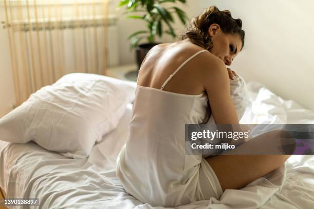 lazy morning - nightdress stock pictures, royalty-free photos & images