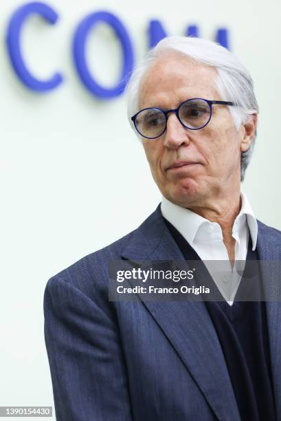 Giovanni Malagò attends the Premio "Giuliano Gemma - Forza Passione Identità" at Salone D'Onore of the CONI headquarter on April 07, 2022 in Rome,...