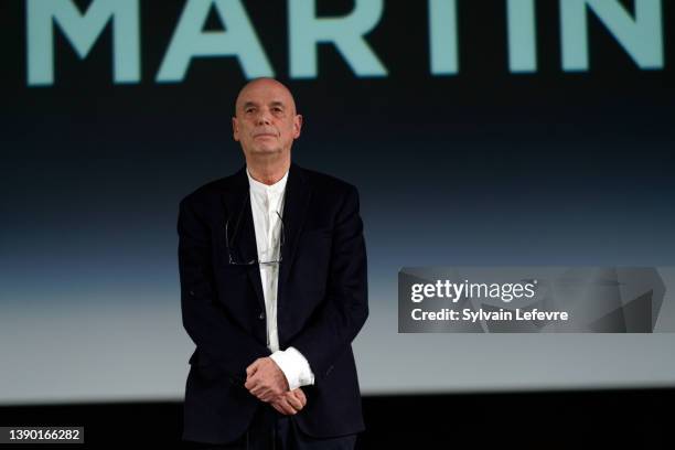 Martin Campbell attends the "Tribute to Martin Campbell" during 2nd Reims Polar - International Thriller Film Festival - Day Three on April 07, 2022...