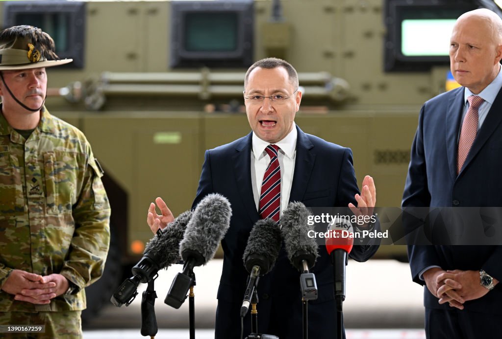 Australian Government Sends Bushmaster Armoured Vehicles To Assist Ukraine Against Russian Invasion