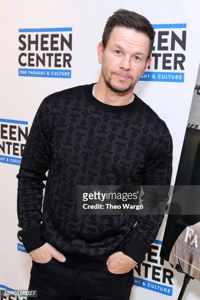 Mark Wahlberg attends the NY special screening of FATHER STU at The Sheen Center on April 07, 2022 in New York City.