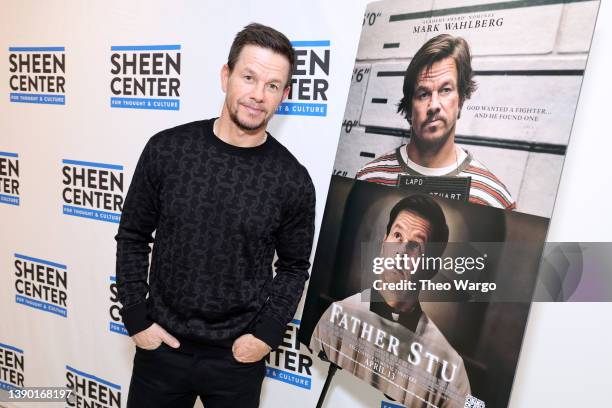 Mark Wahlberg attends the NY special screening of FATHER STU at The Sheen Center on April 07, 2022 in New York City.