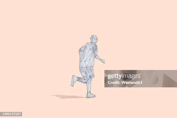Wireframe Figure Photos and Premium High Res Pictures - Getty Images