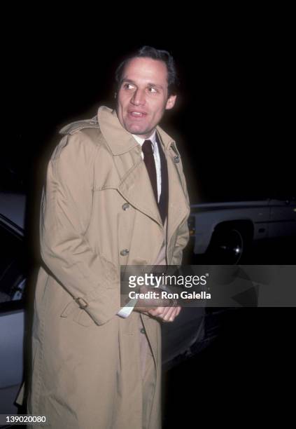 Journalist Bob Woodward sighted on February 17, 1984 at the Recency Hotel in New York City.