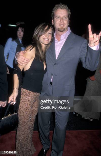 Director McG and date dancer Robin Antin attend the "Charlie's Angels" Hollywood Premiere on October 22, 2000 at Mann's Chinese Theatre in Hollywood,...