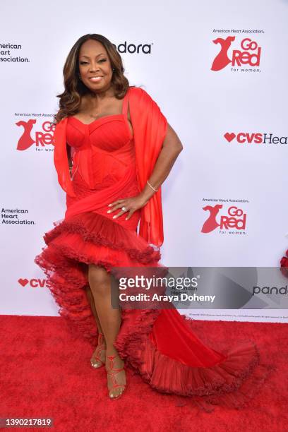 Star Jones attends the American Heart Association celebration for the 20th anniversary of the Red Dress Collection music experience at Avalon...