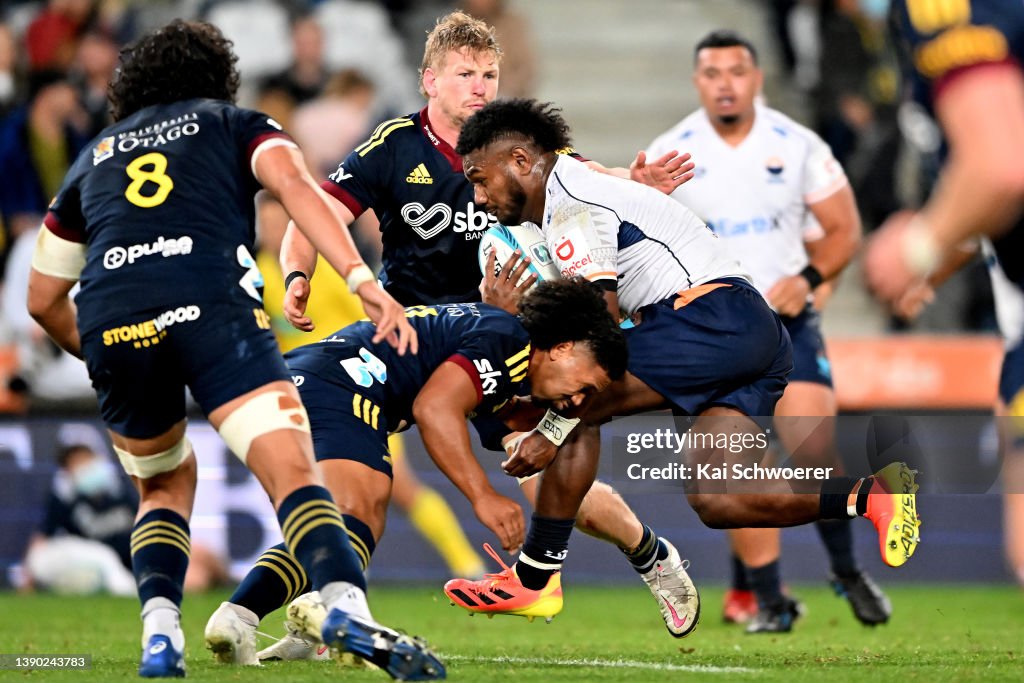 Super Rugby Pacific Rd 8 - Highlanders v Moana Pasifika