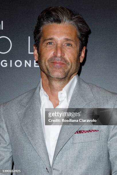 Patrick Dempsey attends the "Diavoli" Tv Series Second Season Premiere at The Space Odeon on April 08, 2022 in Milan, Italy.