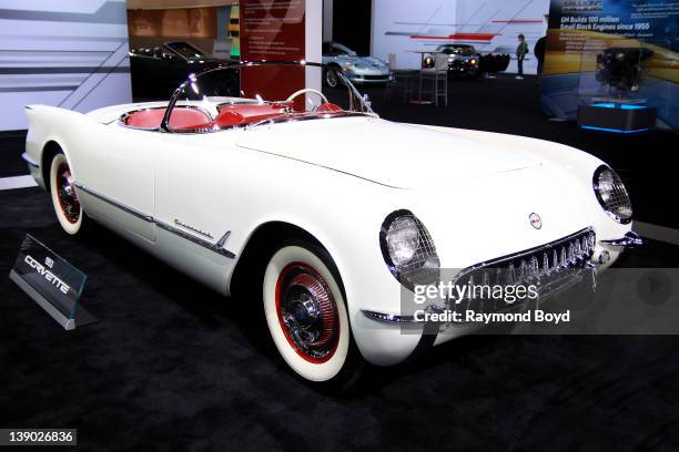 Chevrolet Corvette, at the 104th Annual Chicago Auto Show at McCormick Place in Chicago, Illinois on FEBRUARY 09, 2012.