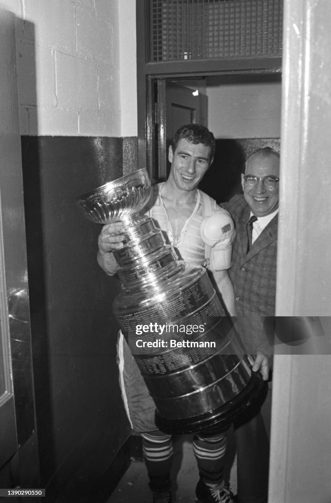 Toronto Maple Leafs Celebrate Stanley Cup Victory
