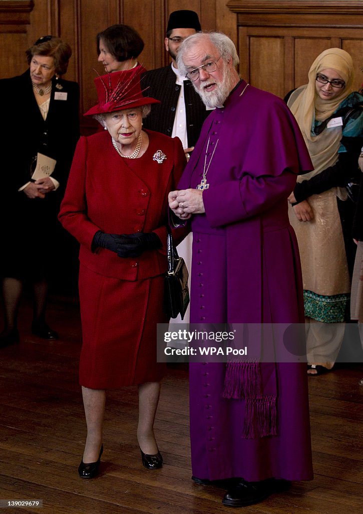 Queen Elizabeth II And The Duke Of Edinburgh Attend A Diamond Jubilee Multi Faith Reception