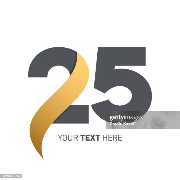 anniversary logo template isolated, anniversary icon label, anniversary symbol stock illustration - the number 5 stock illustrations