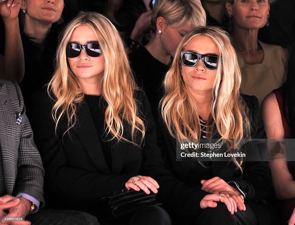 J. Mendel - Front Row - Fall 2012 Mercedes-Benz Fashion Week