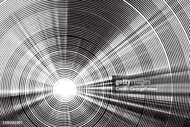 motion blur zoom background - sonar stock illustrations