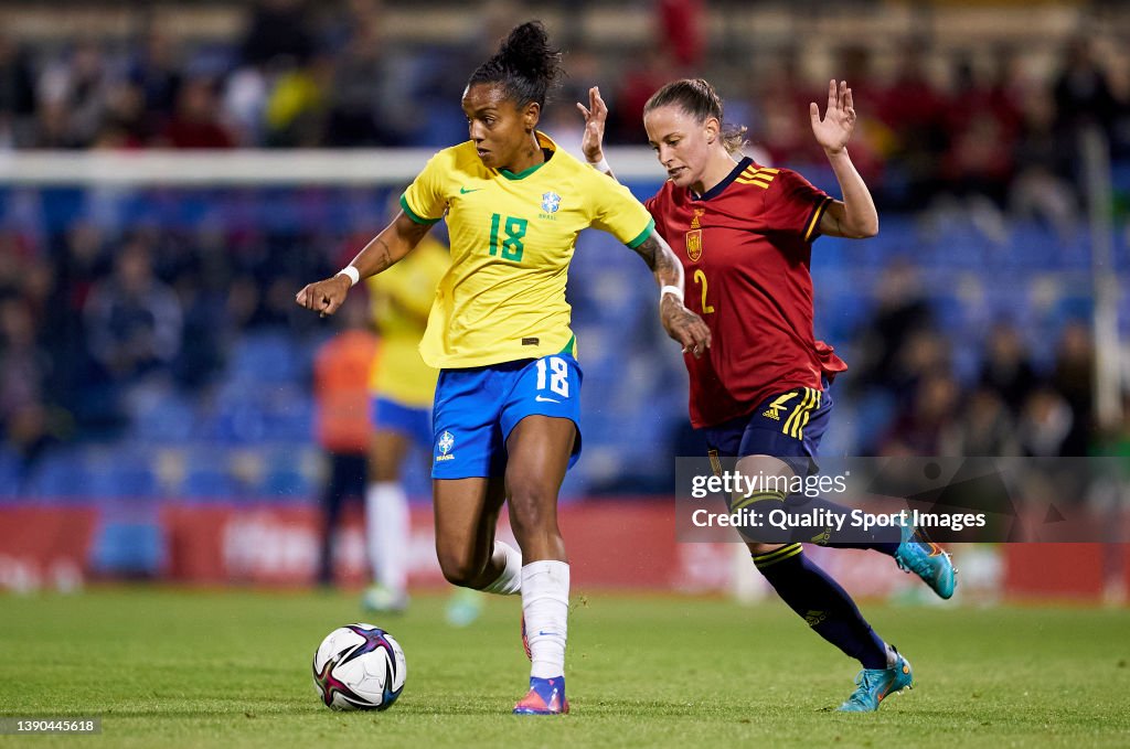 Spain Women v Brazil Women - International Friendly Match