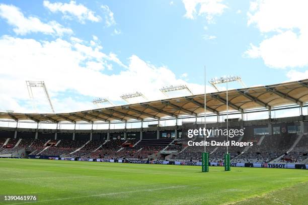 General stadium view ahead of the Heineken Champions Cup Round of 16 Leg One match between Stade Toulousain and Ulster Rugby at Stadium de Toulouse...