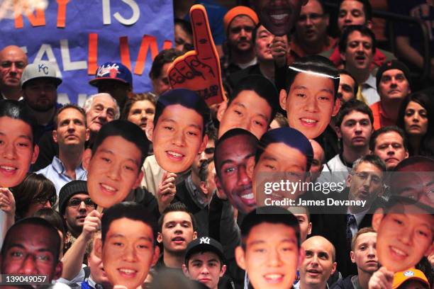 Jeremy Lin Fans Knicks Fan Photos and Premium High Res Pictures - Getty Images