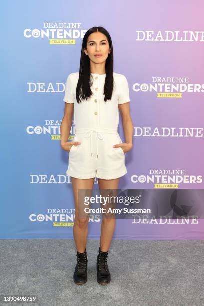Actor Élodie Yung from FOX Television’s ‘The Cleaning Lady’ attends Deadline Contenders Television at Paramount Studios on April 09, 2022 in Los...
