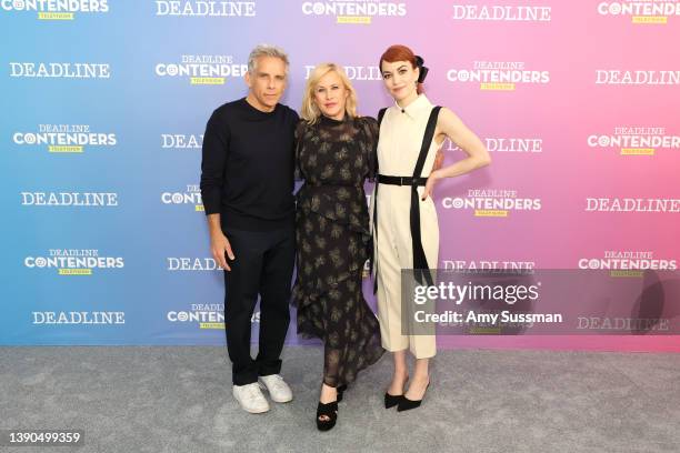 Director/EP Ben Stiller and actors Patricia Arquette and Britt Lower from Apple TV+’s ‘Severance’ attend Deadline Contenders Television at Paramount...