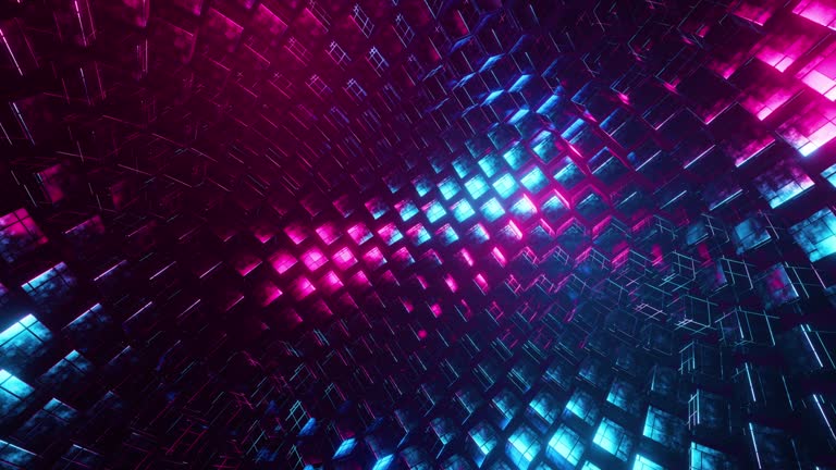 Random Motion Animation Abstract animation of random movement of rectangular shapes. Infinitely ...