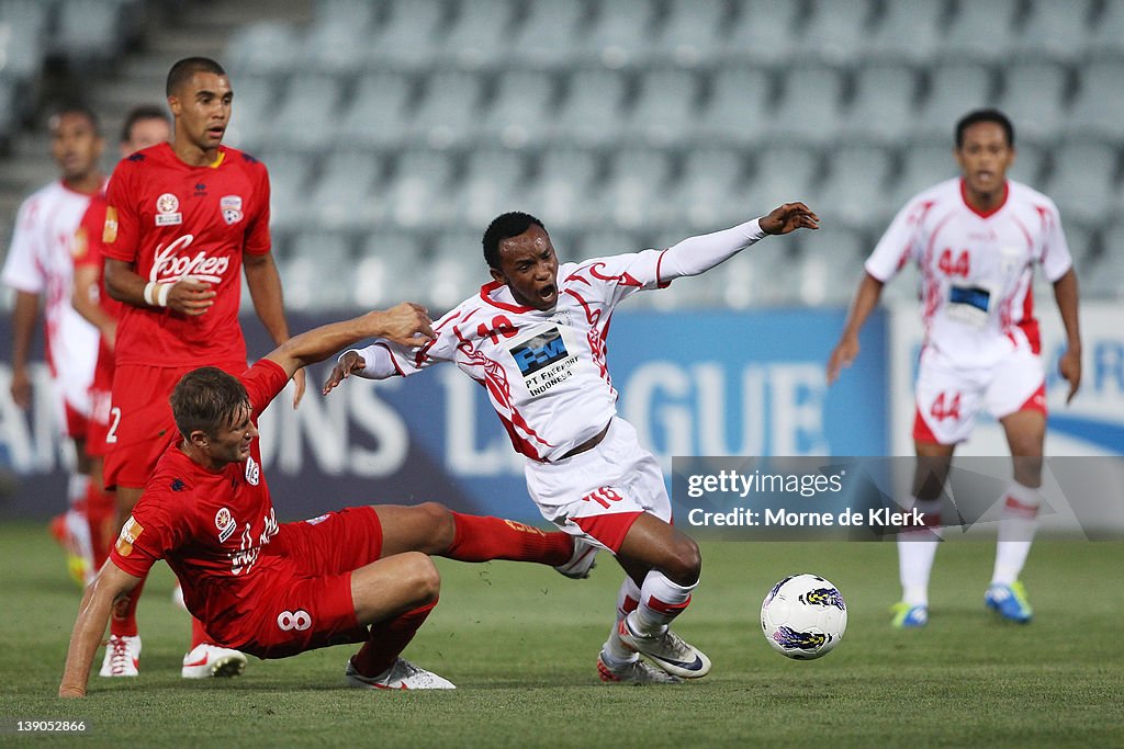 Zah Rahan Yevgen Levchenko of Adelaide brings down Zah Rahan Krangar of... News ...
